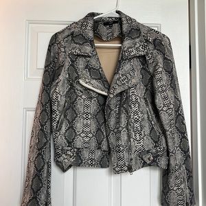 Snakeskin jacket